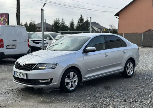 chojnice Skoda RAPID cena 22500 przebieg: 126300, rok produkcji 2017 z Chojnice